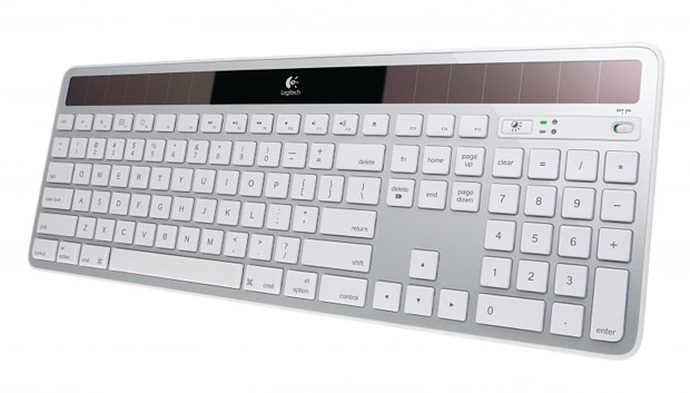 Logitech Wireless Solar Keyboard for Mac at werd.com